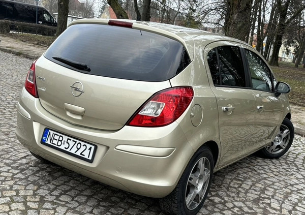 Opel Corsa cena 15900 przebieg: 130190, rok produkcji 2009 z Krzywiń małe 67